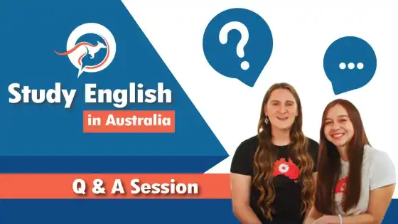دراسة اللغة الإنجليزية في أستراليا جلسة سؤال وجواب