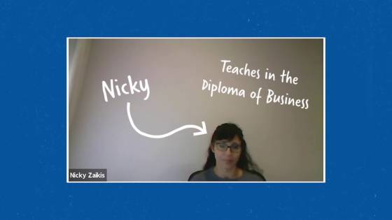 เรียนออนไลน์ - เคล็ดลับความสำเร็จจาก SAIBT และอาจารย์ Nicky ของ UniSA
