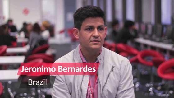 گواهی دانشجو - جرونیمو از برزیل (انگلیسی برای اهداف آکادمیک - EAP)