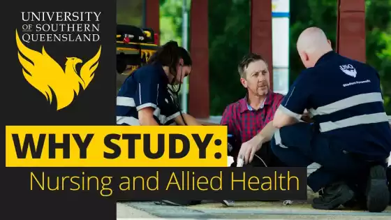 為什麼在南昆士蘭大學學習護理和聯合健康